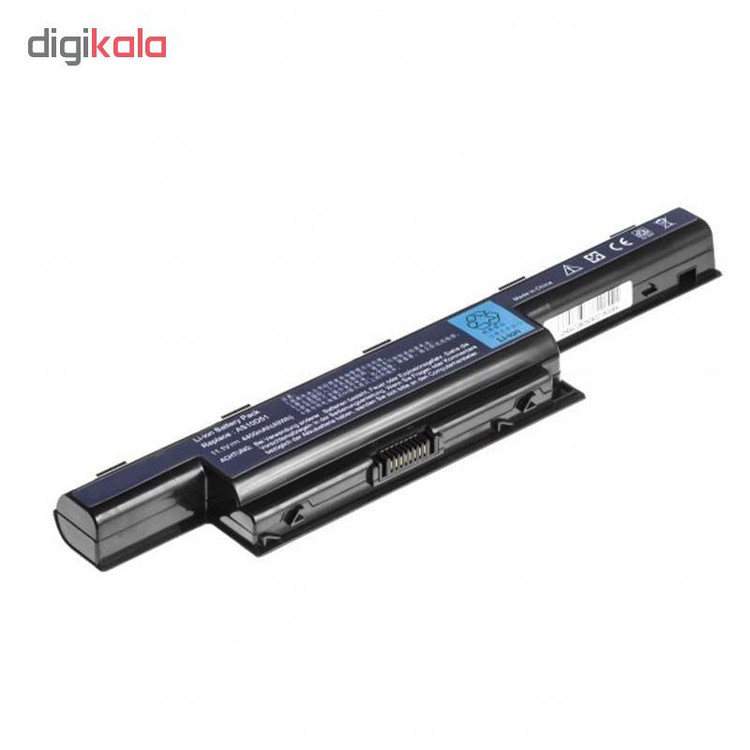 باتری 6 سلولی لپ تاپ ایسر 5741 4400mAh