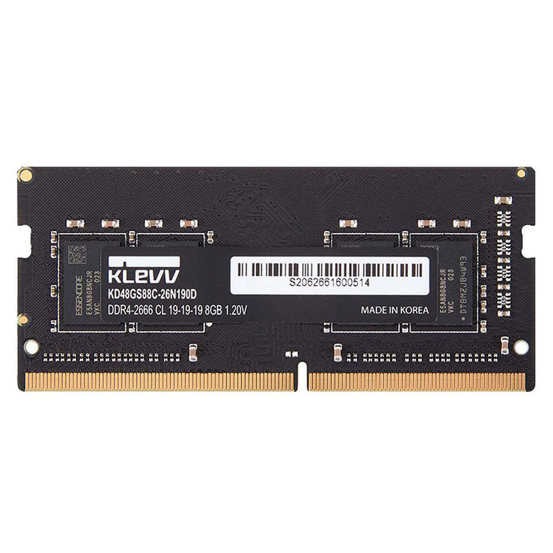 رم لپتاپ DDR4 تک کاناله 2666MHz مگاهرتز CL22 کلو مدل KD48GS880-26N190A ظرفیت 8 گیگابایت