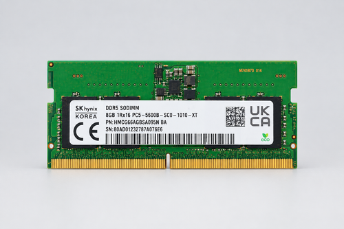 رم لپ تاپ DDR5 5600B مگاهرتز CL46 اس کی هاینیکس مدل HMCG66AGBSA095N ظرفیت 8 گیگابایت