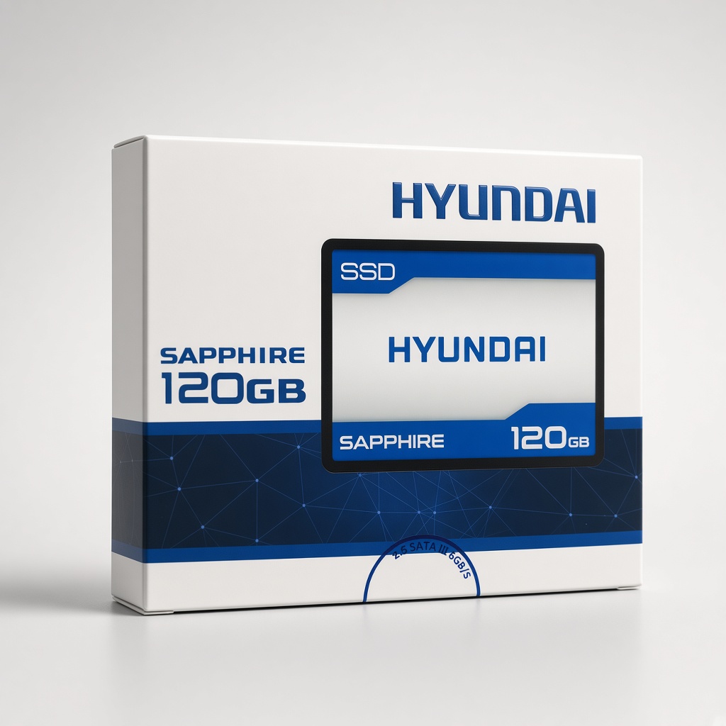 حافظه اس اس دی اینترنال هیوندای HYUNDAI SAPPHIRE 2.5″  120GB SSD SATA III