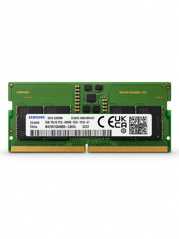 رم لپ تاپ DDR5 4800B مگاهرتز CL40 سامسونگ مدل M425R1GB4BB0 ظرفیت 8 گیگابایت