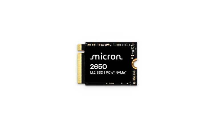 اس اس دی اینترنال مایکرون 2650 NVMe ظرفیت 256 گیگابایت PCIe Gen4x4 M.2 2230